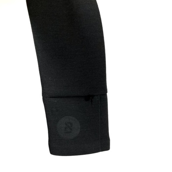 32. Brunswick Park Smarter Apparel Black Scuba Jacket - Picture 9 of 12